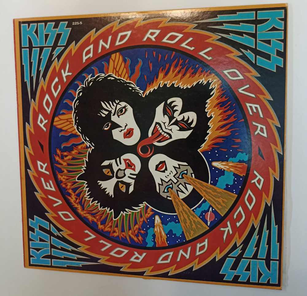 Винтажная виниловая пластинка LP Kiss Rock And Roll Over (Japan 1980)