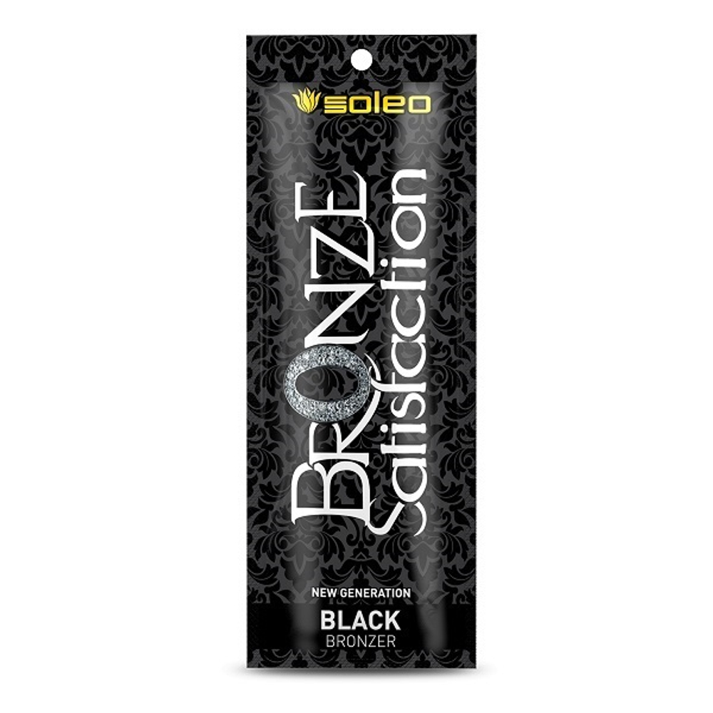 Сильный ускоритель загара с бронзатором Soleo Black Bronzer 15мл