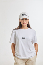 Футболка ALGA белая унисекс мужская женская