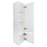 Пенал Azario Velluto 40 CS00088605 белый матовый