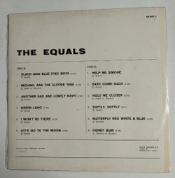 Винтажная виниловая пластинка LP The Equals Black Skin Blue Eyed Boys (Spain 1971)