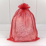 Мешочек 30х40см Органза (Красный)