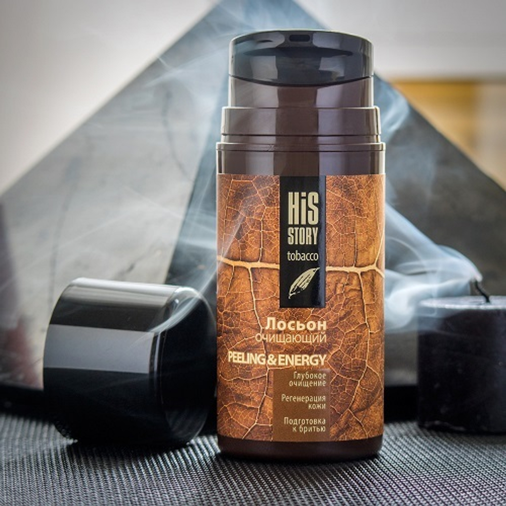 Лосьон очищающий для мужчин Premium Peeling Energy His Story 100мл