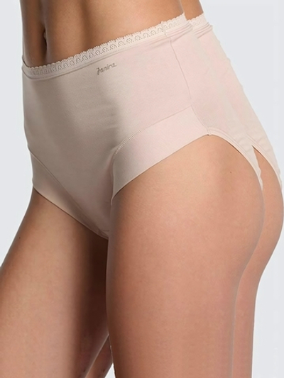 Набор из 2 трусиков с завышенной талией Esencial (Размер: XL) (Цвет: черный)