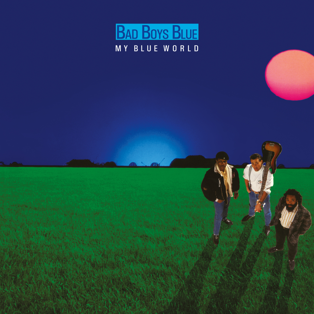 LP: Bad Boys Blue – «My Blue World» (1988/2024) Trans-Green Vinyl