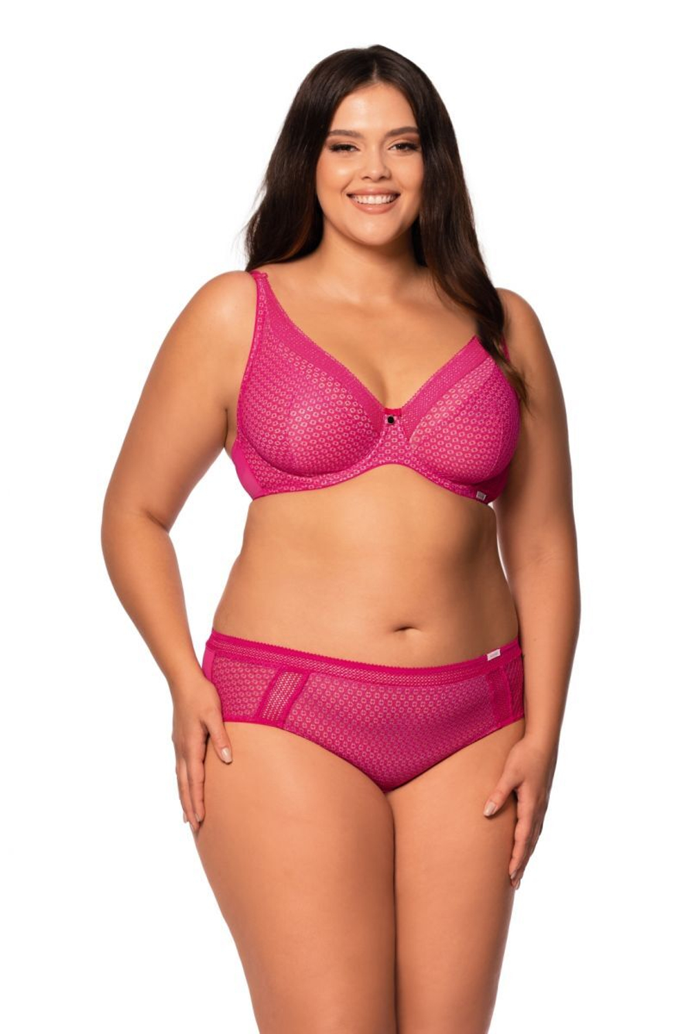 Бюстгальтер-бралетт Matilda (Размер: 85G) (Цвет: ярко-розовый)