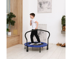 Батут с поручнем DFC JUMPFIT 36'' синий