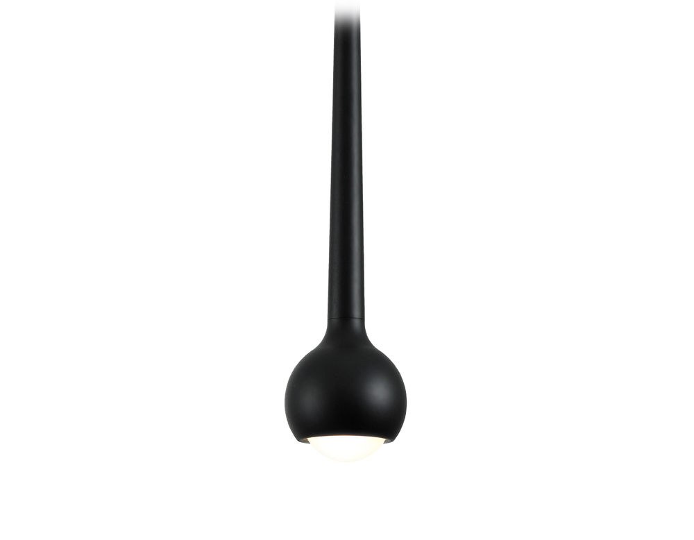 Светильник светодиодный трековый для шинопровода Magnetic Ultra Slim GV1644 BK черный IP20 9W 4200K 48V D75*1500