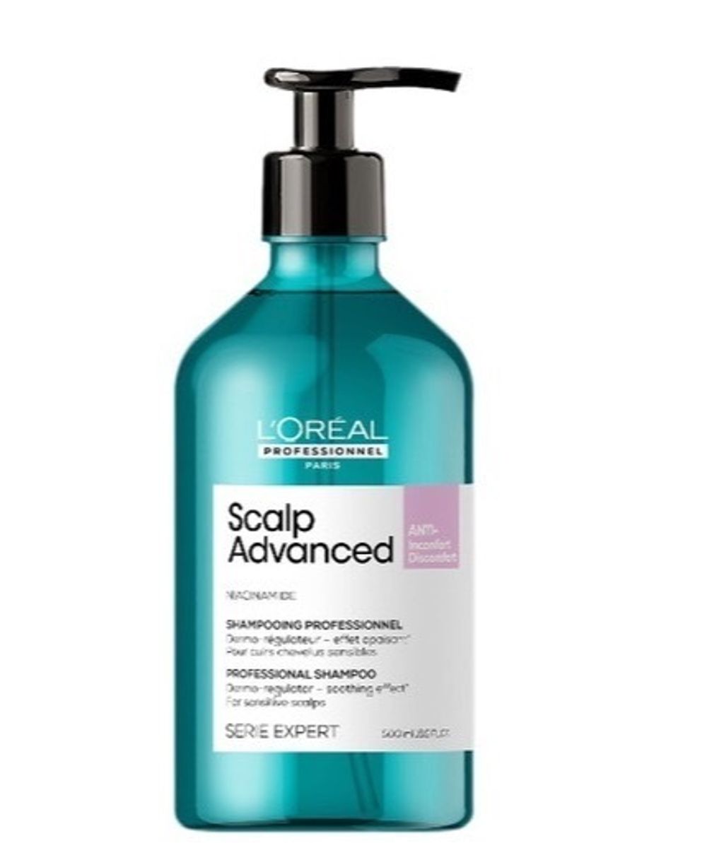 L’OREAL Professionel SCALP ADVANCED ANTI-INCONFORT DISCOMFORT SHAMPOO / Регулирующий баланс шампунь для чувствительной кожи головы