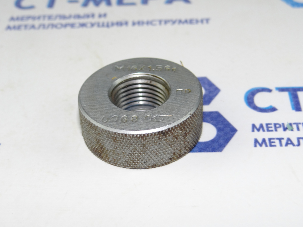 Калибр-кольцо М16х1,5 6g ПР