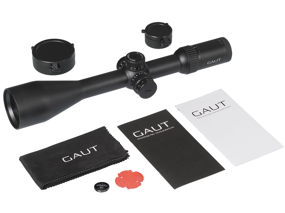 Прицел Gaut Obsidian 3-24x56, SF, сетка 31 (Half MD) - фото 8