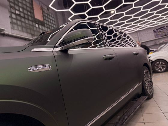 Carbins Color PPF Satin Olive Green MF 16C зеленая матовая цветная полиуретановая защитная антигравийная пленка
