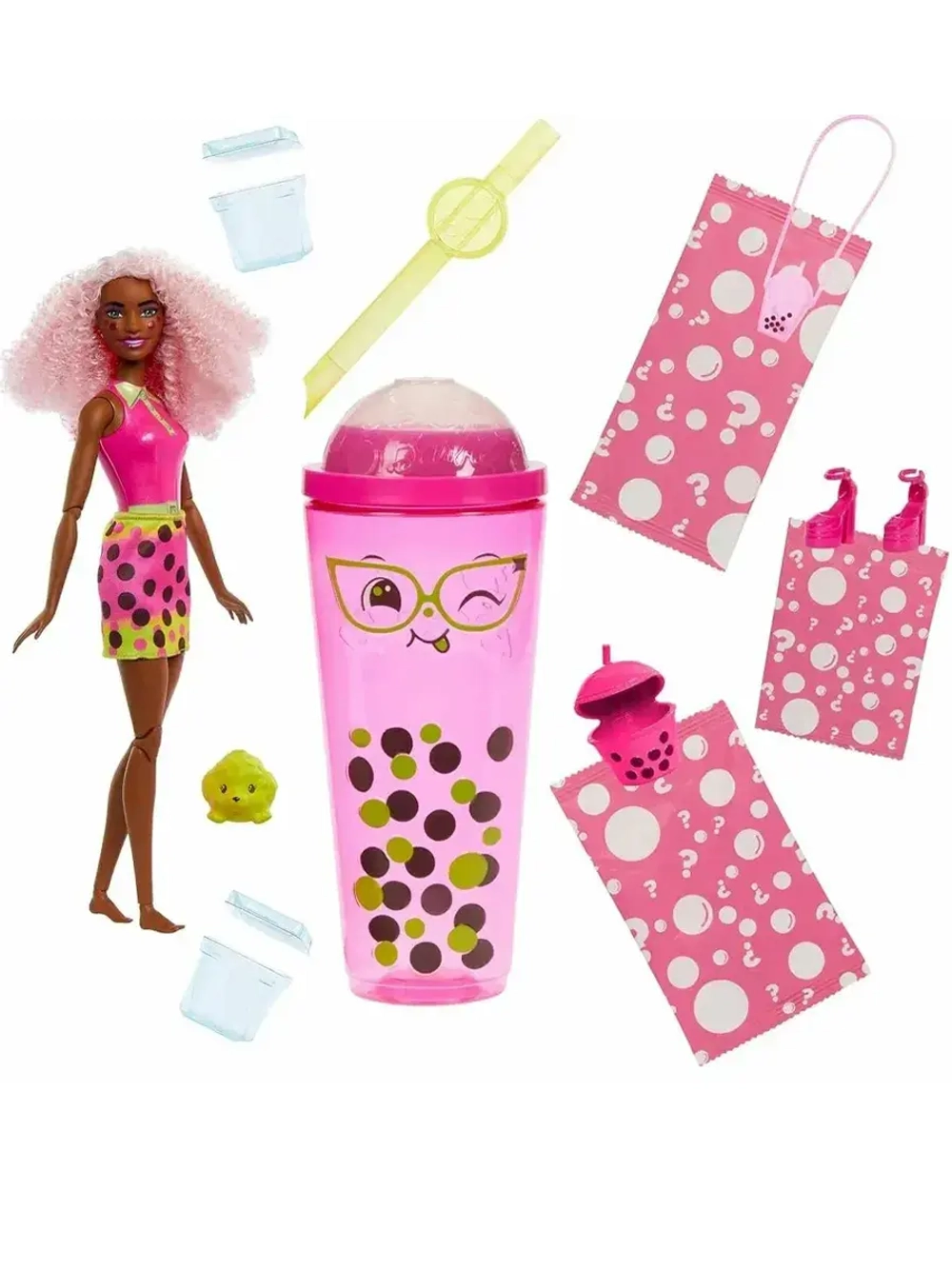 Кукла Барби Pop Reveal Bubble Tea Ягодное удовольствие HTJ20