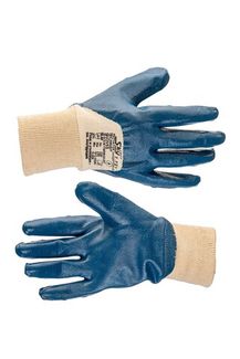 Перчатки SKY SOFT 7.721 (Скай Софт) защитные с частичным нитрильным покрытием