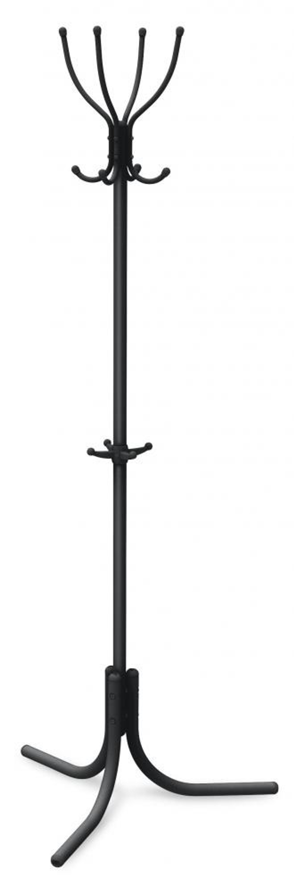 Вешалка напольная ВК4 арт.ВК4/Ч 4 крючка (черная)