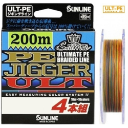 Шнур Sunline PE JIGGER ULT (4braid) 200M 12LB/#0.8