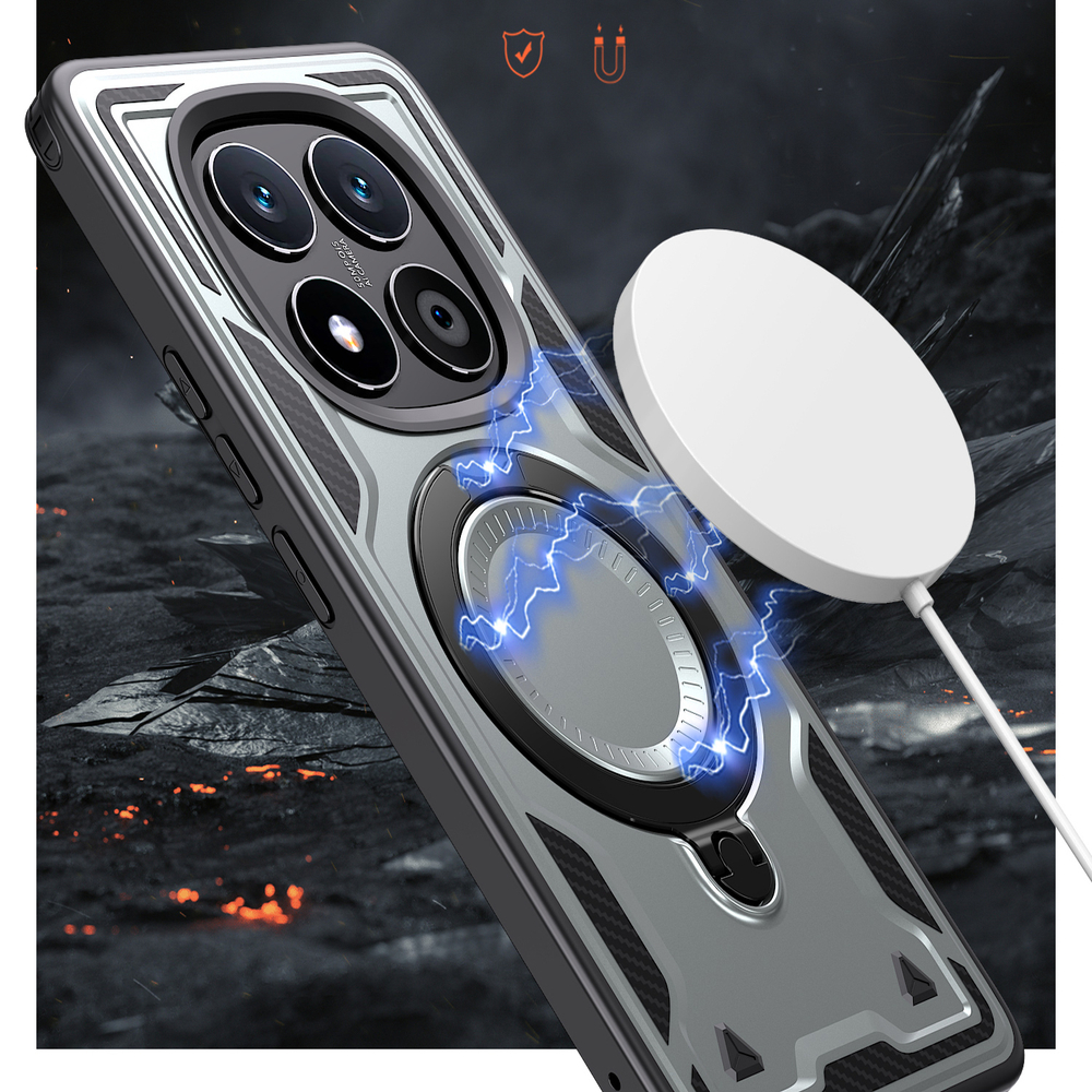 Чехол Magneto Case с кольцом для Xiaomi Redmi Note 14 Pro+