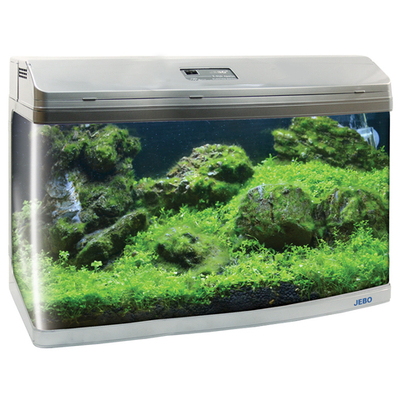 Аквариум 3100R, серебристый, 208л, 1000*480*620мм, Jebo