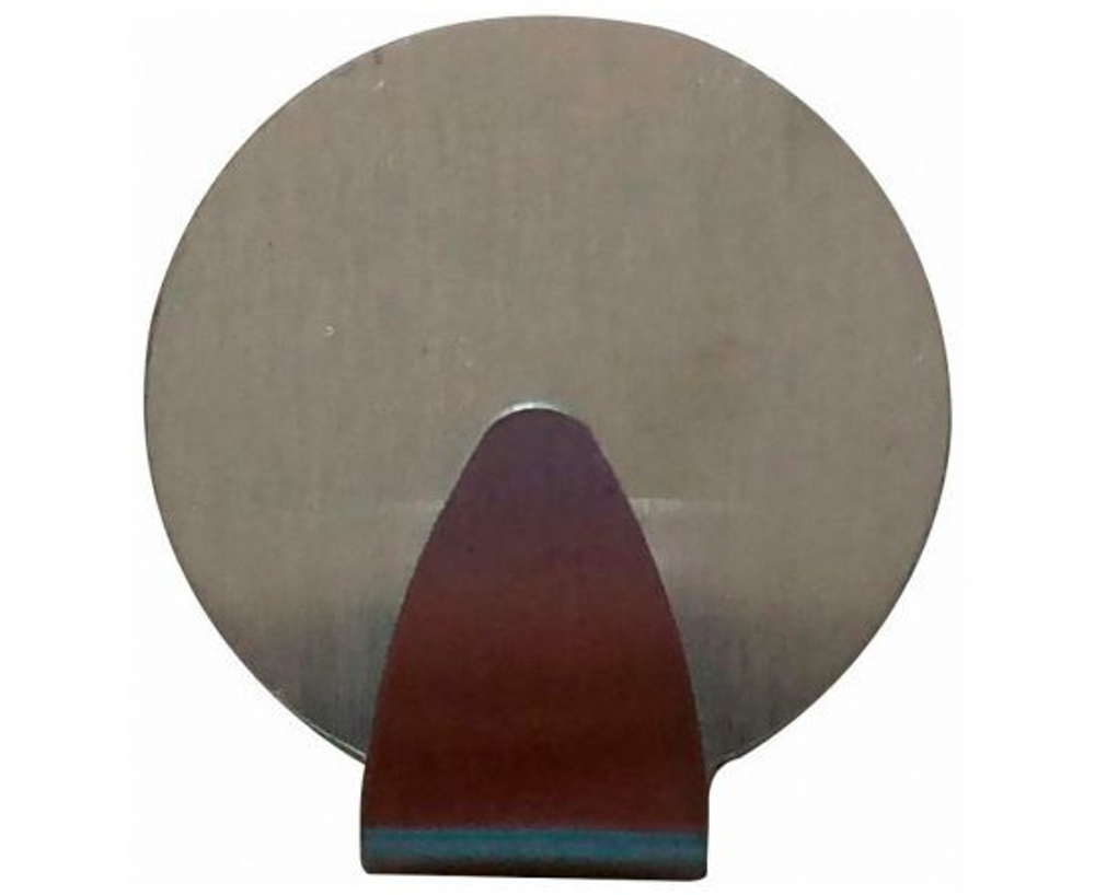 Крючки самоклеющиеся Круг, набор 3 шт/уп, цена за уп, нержавеющая сталь, Рыжий Кот