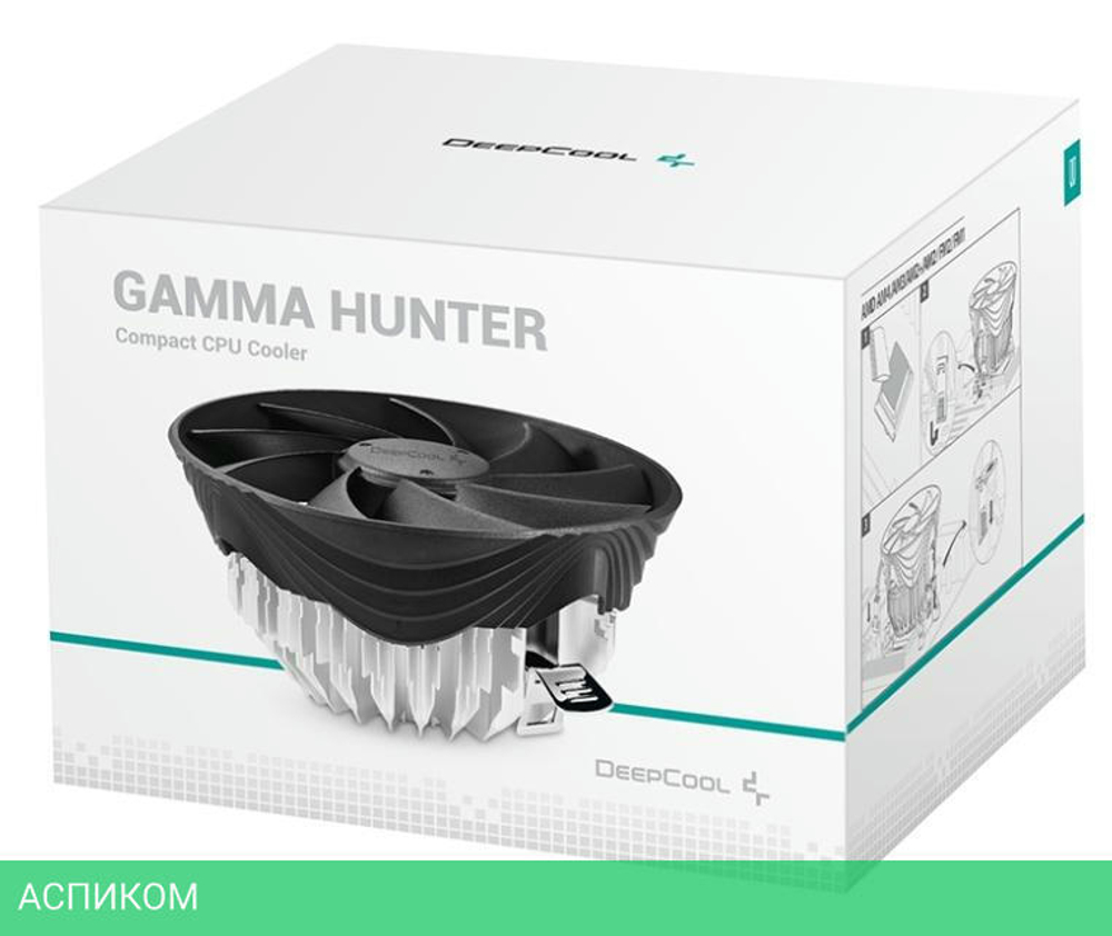 Кулер для процессора DeepCool Gamma Hunter V2 (G-U-HUNTER-ARNNNN-G-1)