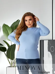 Водолазка 5400-голубой Minova