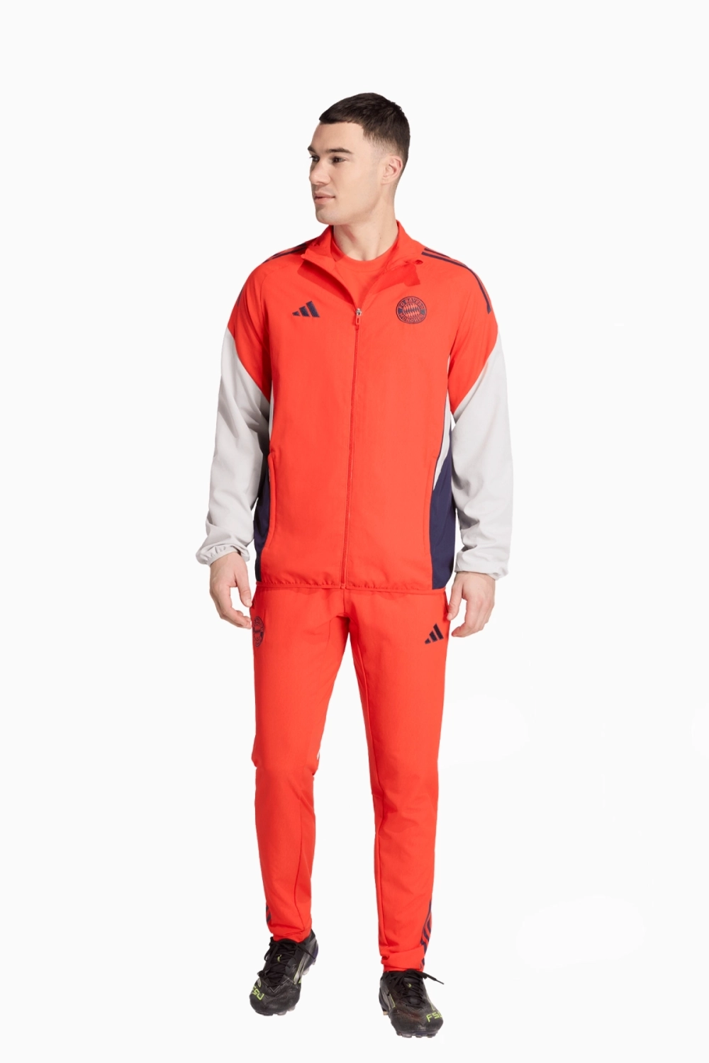 Ветровка adidas FC Bayern 25/26 Competition Presentation - красный