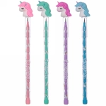 Карандаш чернографитный «Единорог», 11 секций, ТМ, микс 4 цвета, 16,5см