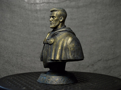 Бюст "Алёша". Эксклюзив с автографами