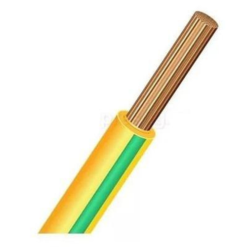 Провод ПуГВ 1*10 мм желто-зеленый ГОСТ мягкий
