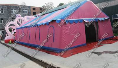 Надувной шатер "Розовый"