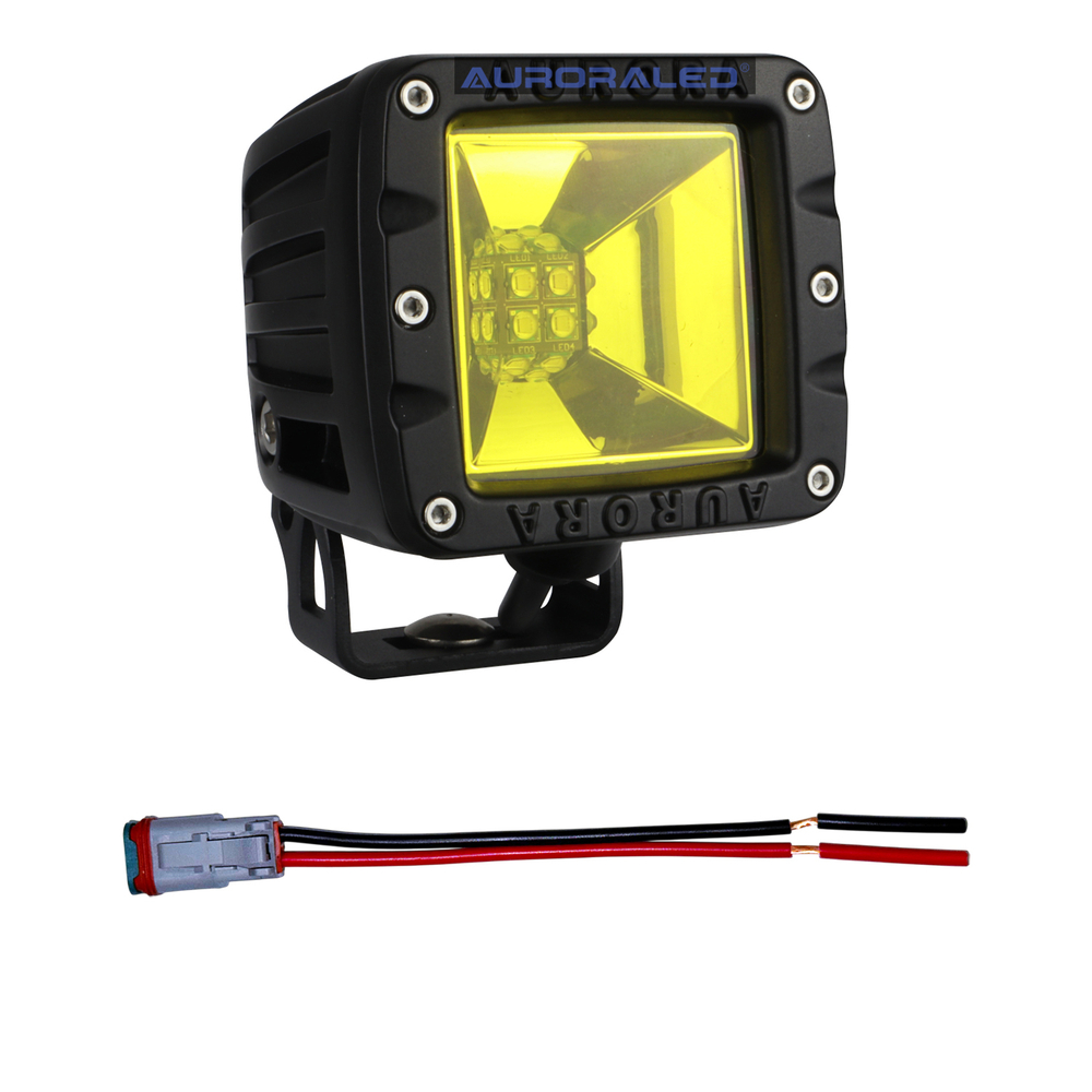 Фара Aurora 2" панорамного желтого света ALO-T-2-E12T