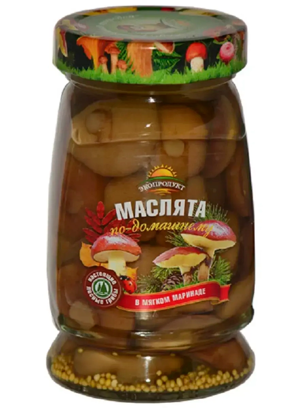 Маслята маринованные