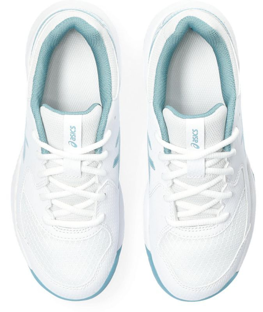 детские Кроссовки теннисные Asics Gel-Dedicate 8 GS - white/gris blue