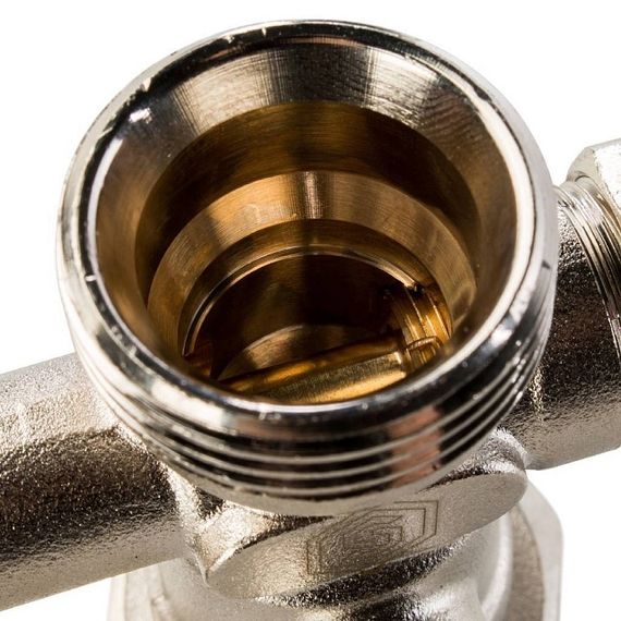 Узел нижнего подключения радиатора STOUT прямой 3/4 для однотрубной системы 32851