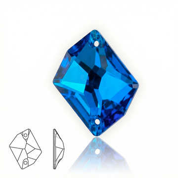 Пришивные стразы Cosmic Blue