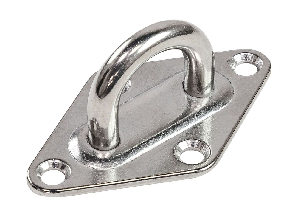 Серьга с ромбовидным основанием 80х50мм, Marine Rocket