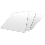 Папка для творческих работ А2, 420*594 мм, Alingar, 190 г/м2 10 л, гладкая фактура, в папке