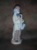 Статуэтка. Фарфор. Клоун Грустный саксофонист. Lladro. Испания