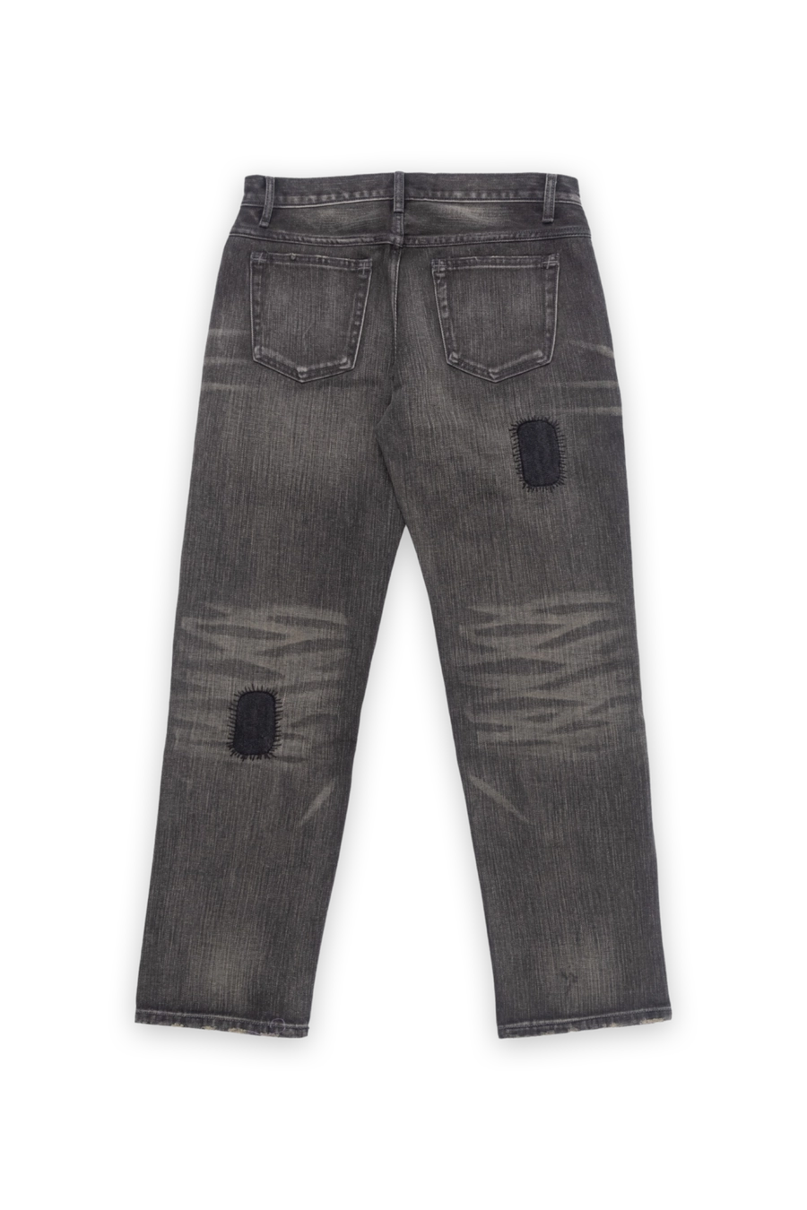 Джинсы ER "Distress" Straight Fit Jeans