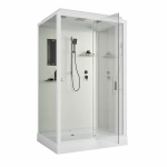 Душевая кабина Niagara Standart ST100/80/15Q 100х80 стекло прозрачное/профиль белый