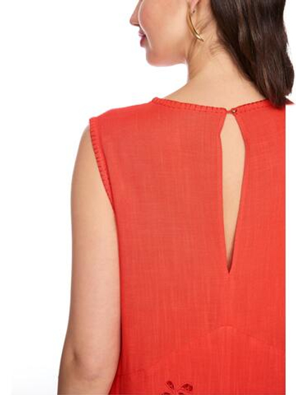 Marc Cain Сарафан с английской вышивкой