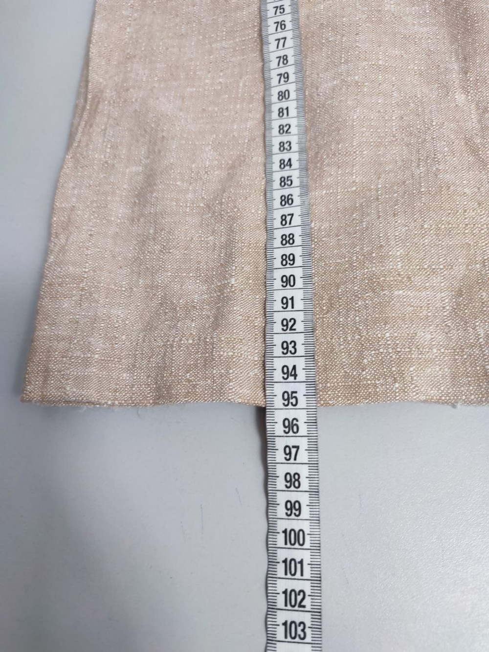 Брюки из хлопка и льна 42 размер