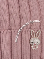 Шапка зимняя с ушками на завязках