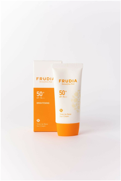 Frudia Солнцезащитный матирующий крем-основа Frudia Tone-Up Base Sun Cream SPF 50+ PA+++ 50 гр.