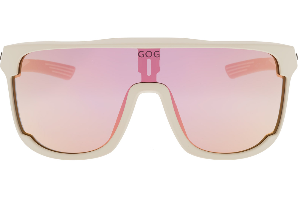 Спортивные очки GOG Valkyrie / Matt Light Grey / Pink Lens