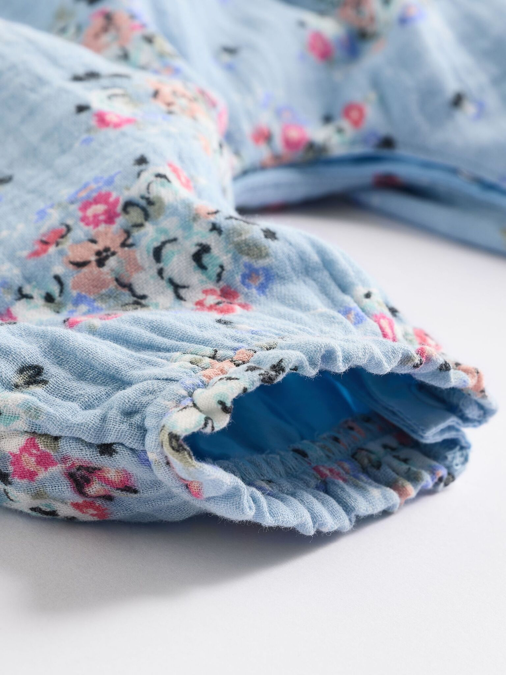 Боди с длинным рукавом и комбинезон в комлекте для малышей Next B59-145, Белый, Голубой