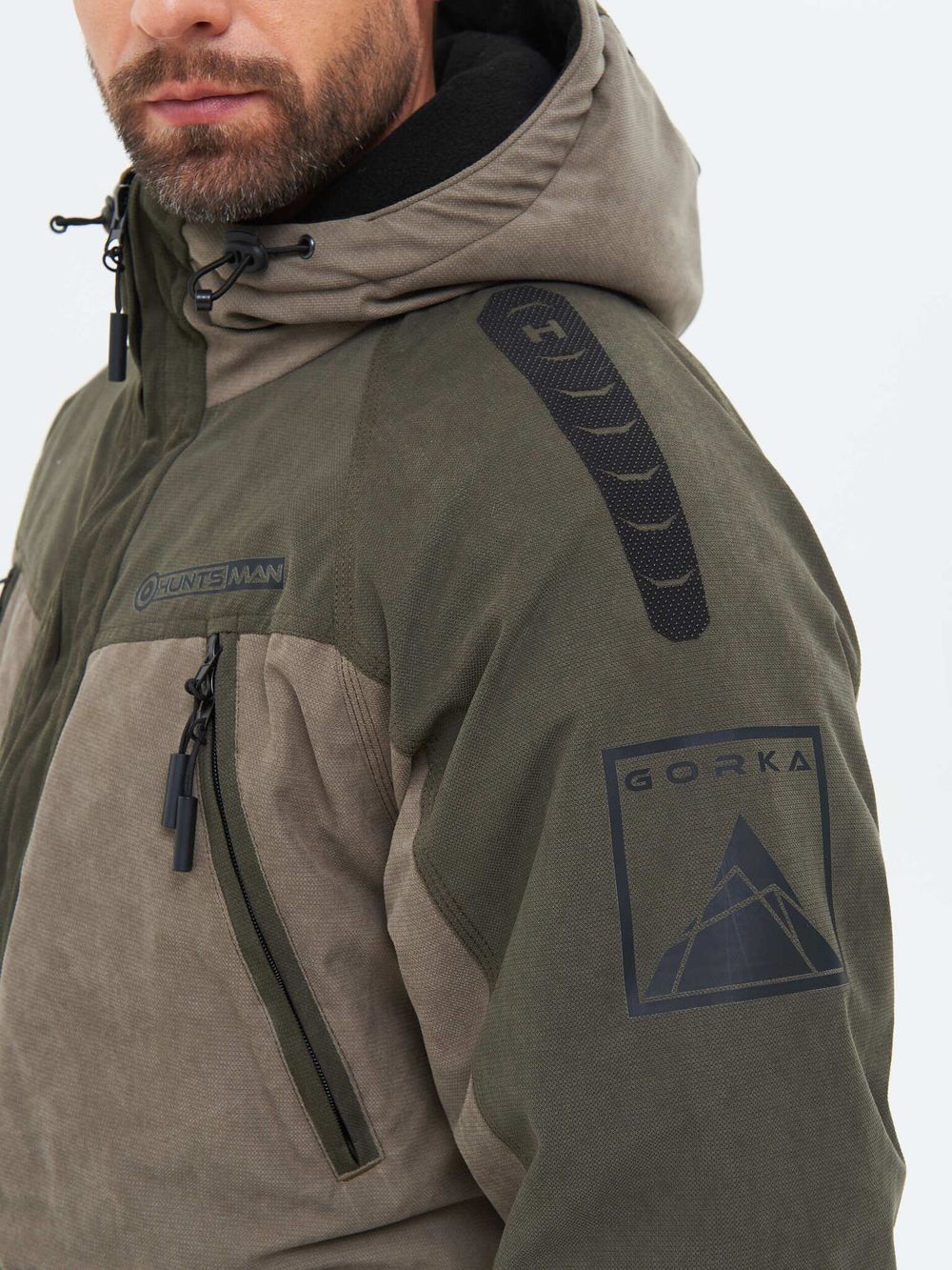 Костюм зимний Горка-Люкс ткань Исландия цвет Хаки