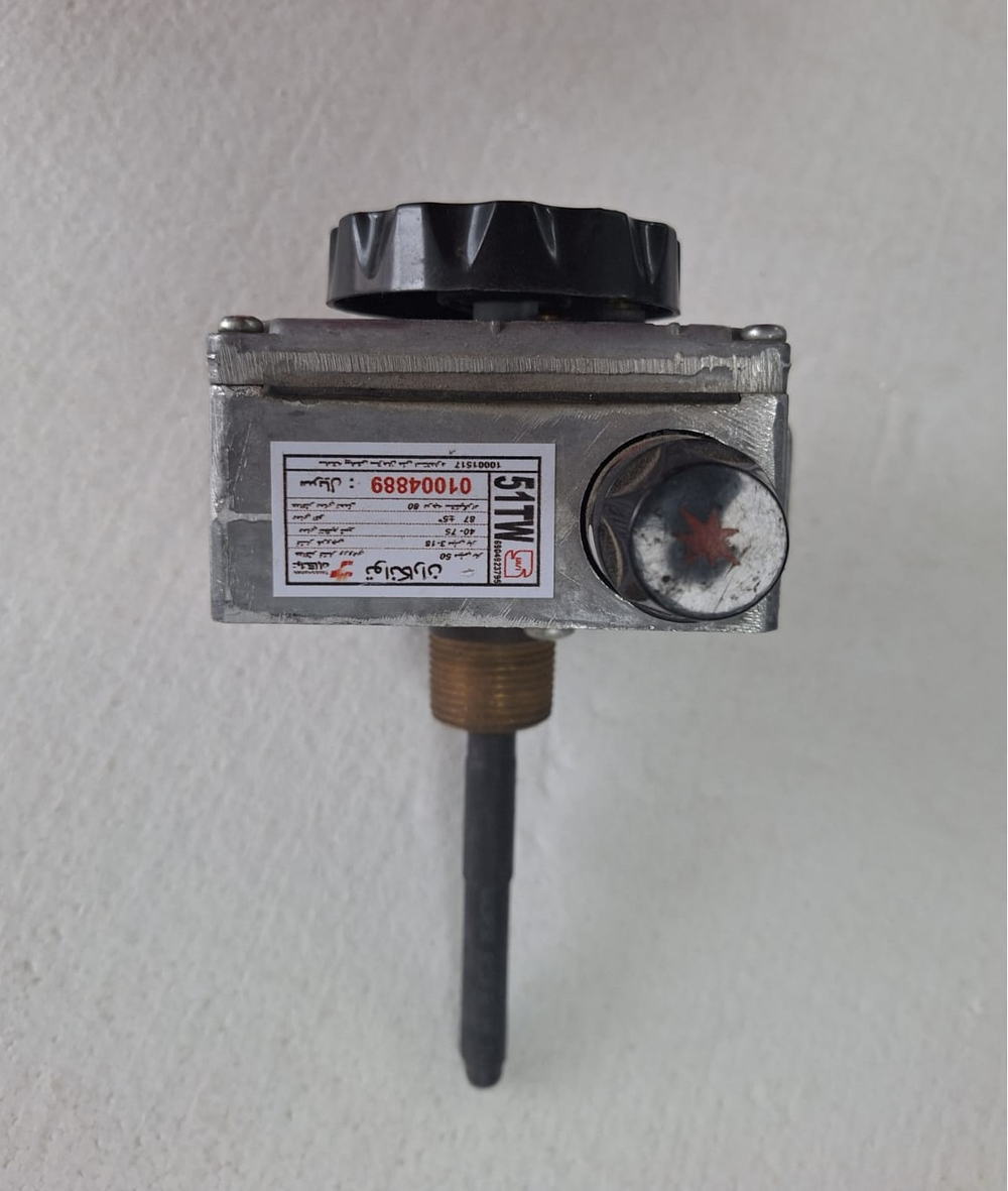 Газовый регулирующий клапан для Mashhaddavam с термостатом 20 кВт (40-75C)