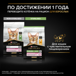 Сухой корм Pro Plan DELICATE DIGESTION для котят при чувствительном пищеварении с индейкой 200 г