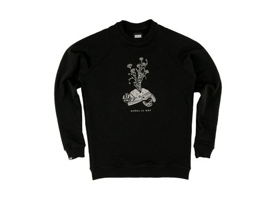 Свитшот HOOK Война за мир черный